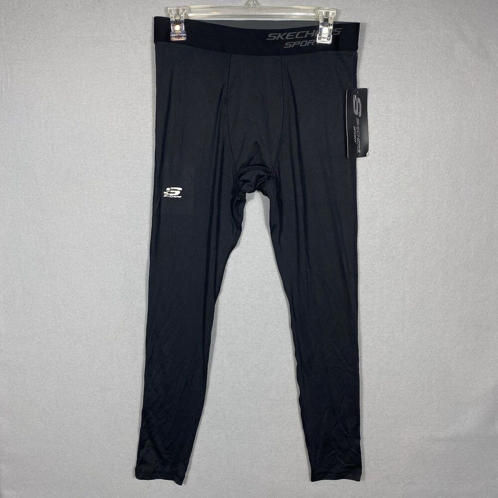 Mens‎ Sketchers Sport Joggers Black Medium Joggers Lightweight Running Gym NWT
